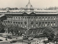 Križanje, Prilaz JNA, Trg Maršala Tita, Frankopanska ulica (današnji Prilaz Gjure Deželića, Trg Republike Hrvatske, Frankopanska ulica), oko 1960.-1965. godine